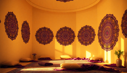 Elevate Your Space: Infusing Spiritual Serenity with Mandala Designs