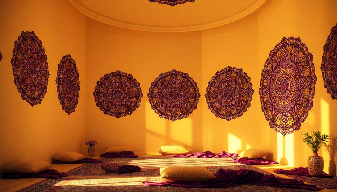 Elevate Your Space: Infusing Spiritual Serenity with Mandala Designs